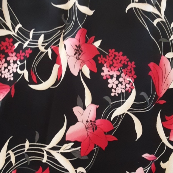 AXCESS LIZ CLAIBORNE CO. floral print skirt - Picture 2 of 8